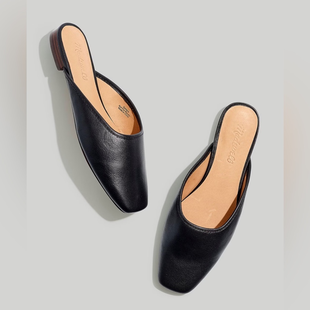 NWT The Adelia Mule in Leather